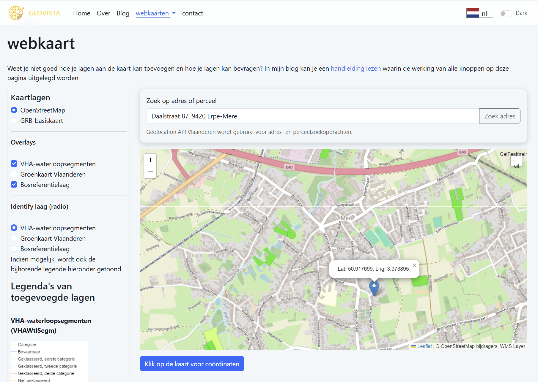 Webservices bevragen